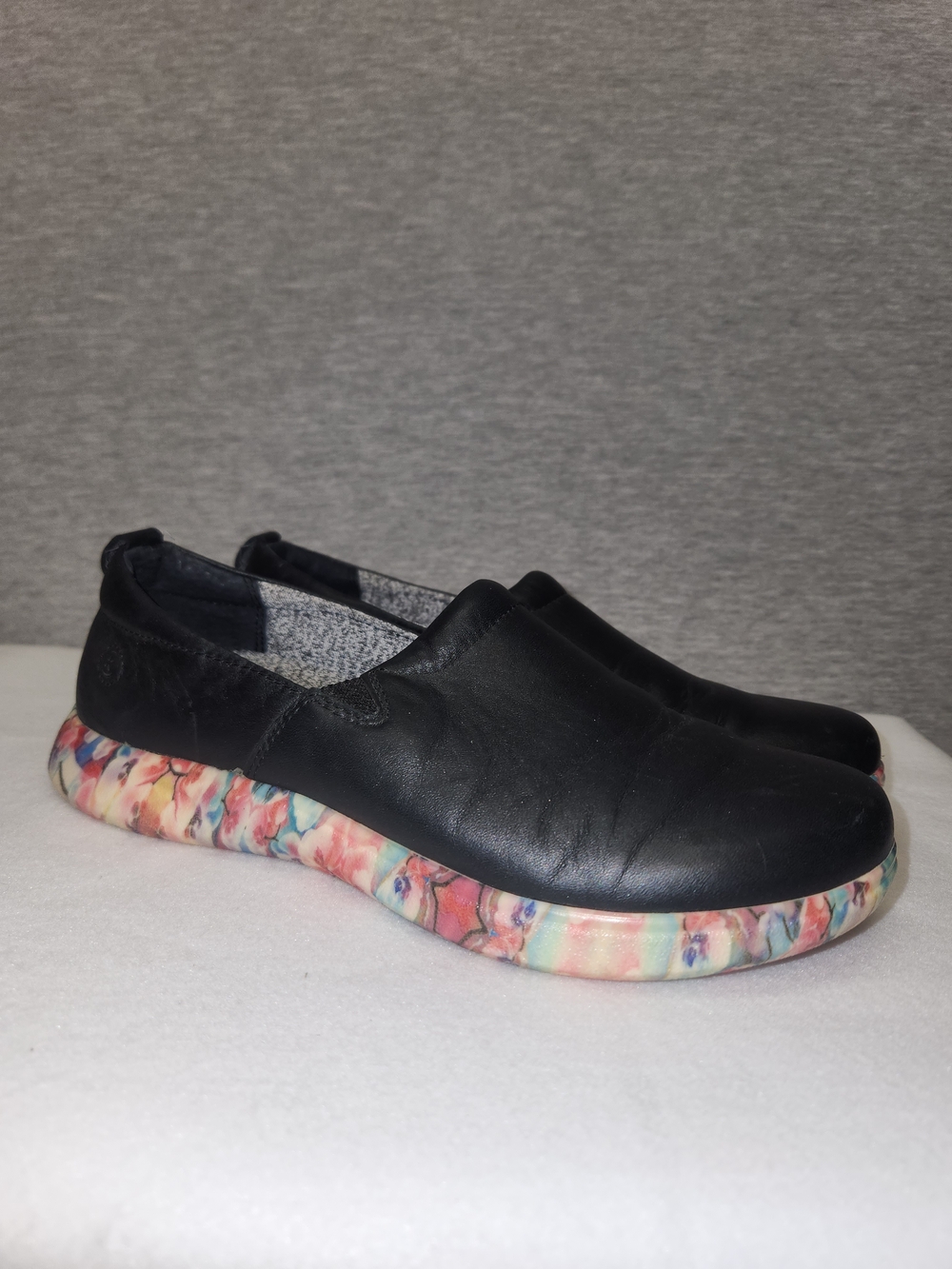 Klogs women’s Black Slip-On Casual Shoes with Multicolor Sole